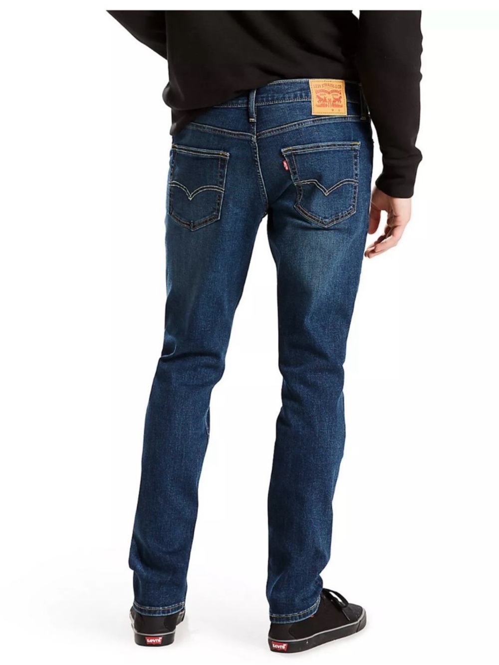 Levi's Men's 511 Slim Fit Jeans - Dark Blue Denim